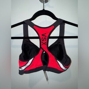 Victoria's Secret VSX Red and Black Sports Bra